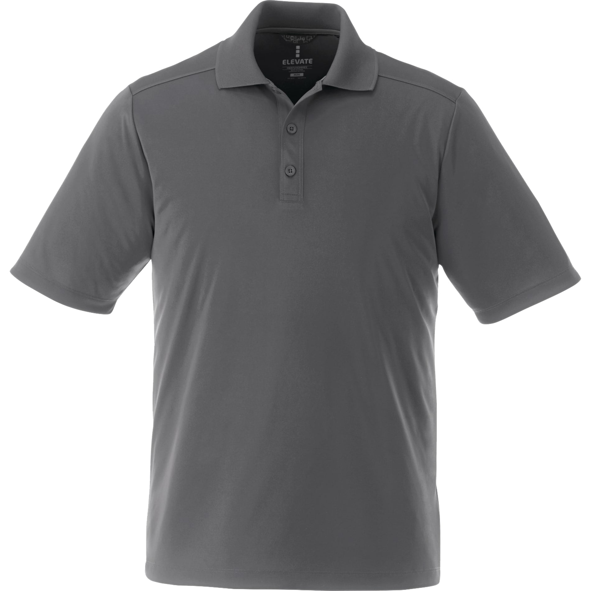 Men's DADE Short Sleeve Polo - Steel Grey