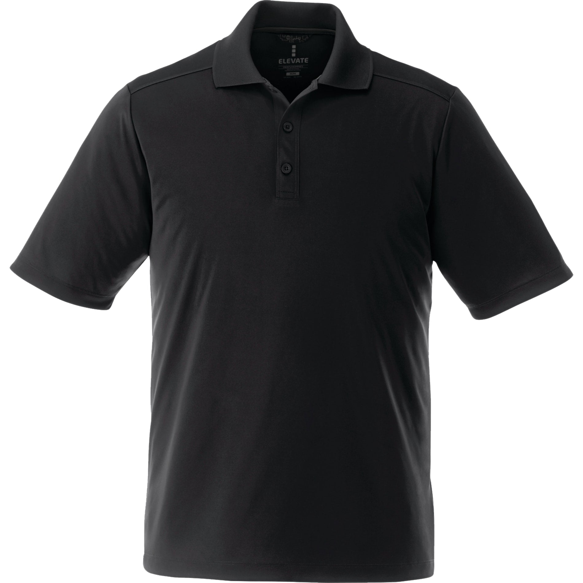 Men's DADE Short Sleeve Polo - Black