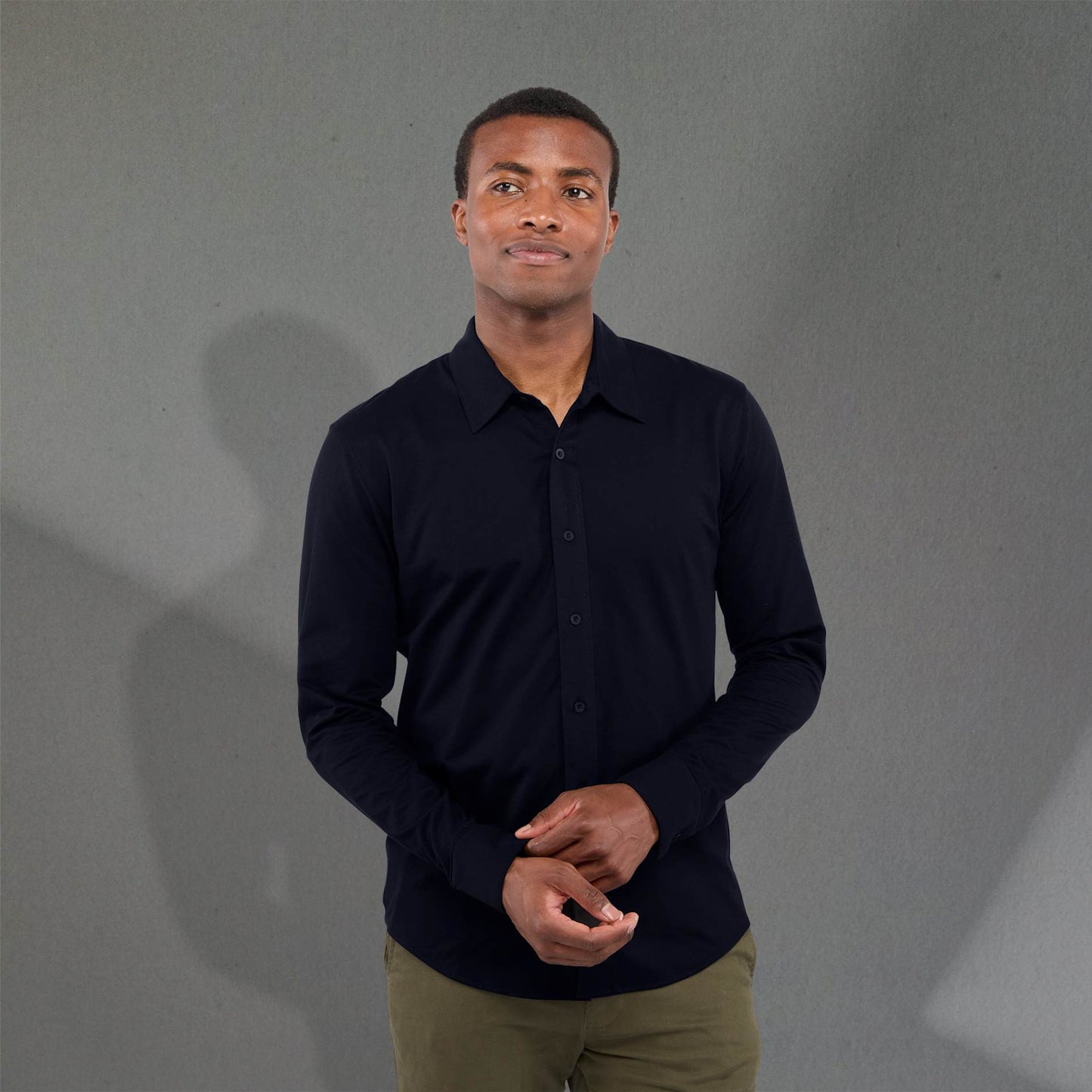 TATRA Eco Long Sleeve Knit Shirt - Men's