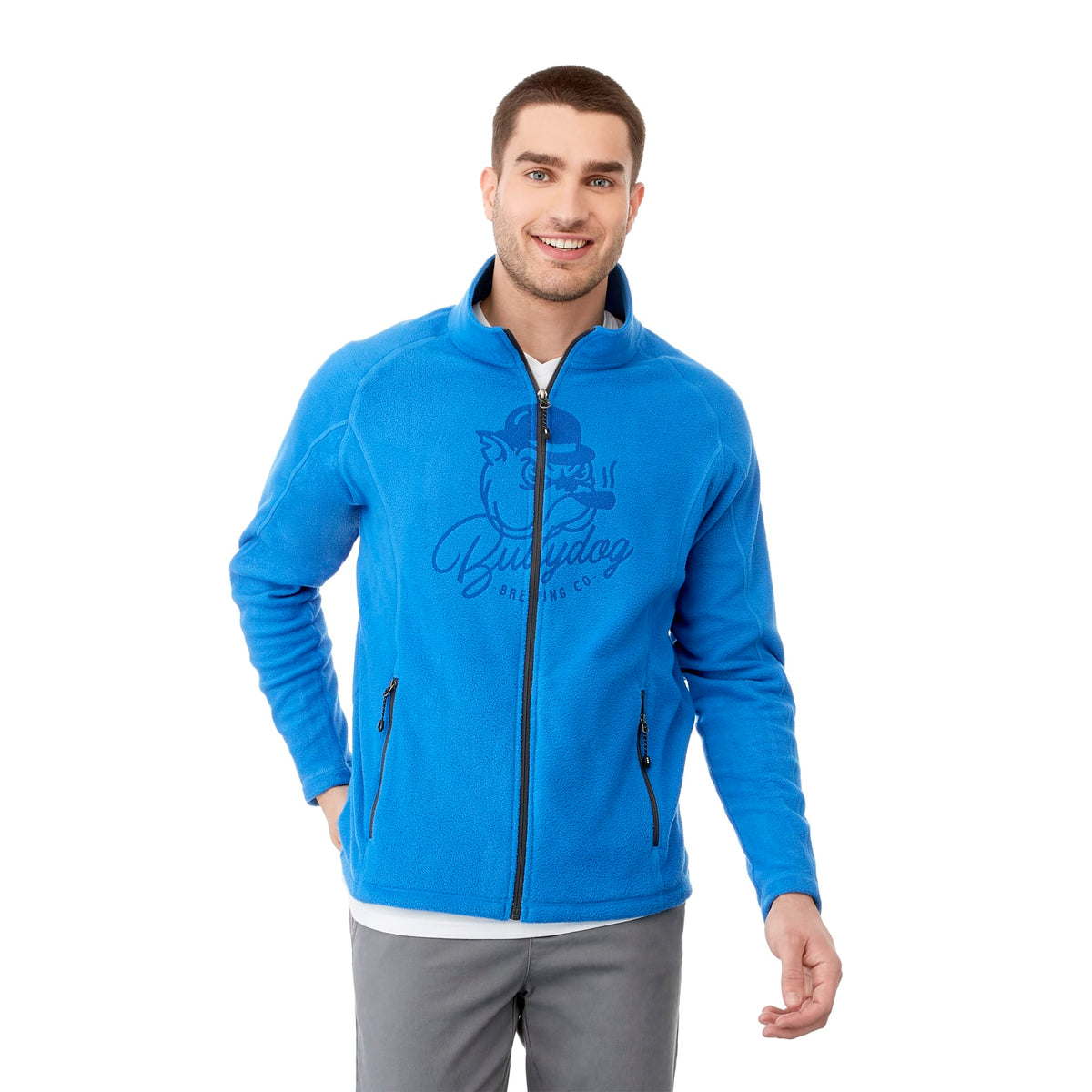 Custom logo Men's RIXFORD Polyfleece Jacket