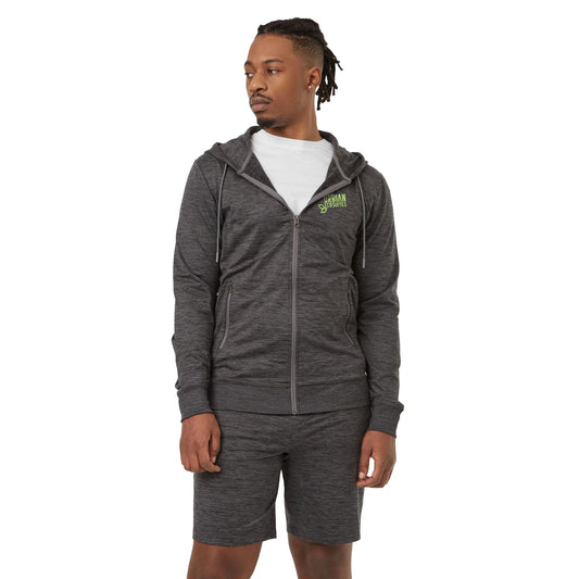 Custom logo tentree Stretch Knit Zip Up - Men's