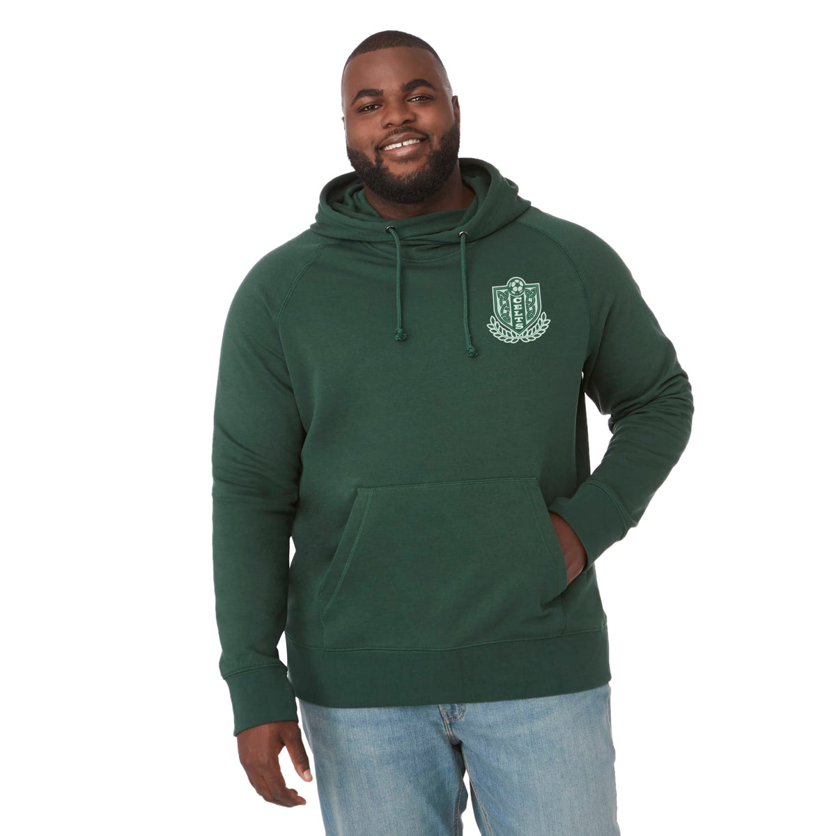 Custom logo Men's DAYTON Fleece Hoody