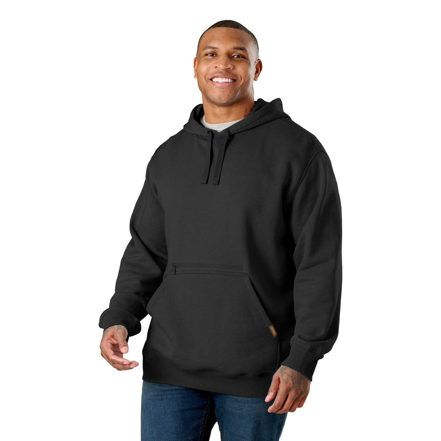Berne Heritage Zippered Pocket Hooded  Sweatshirt - Men's