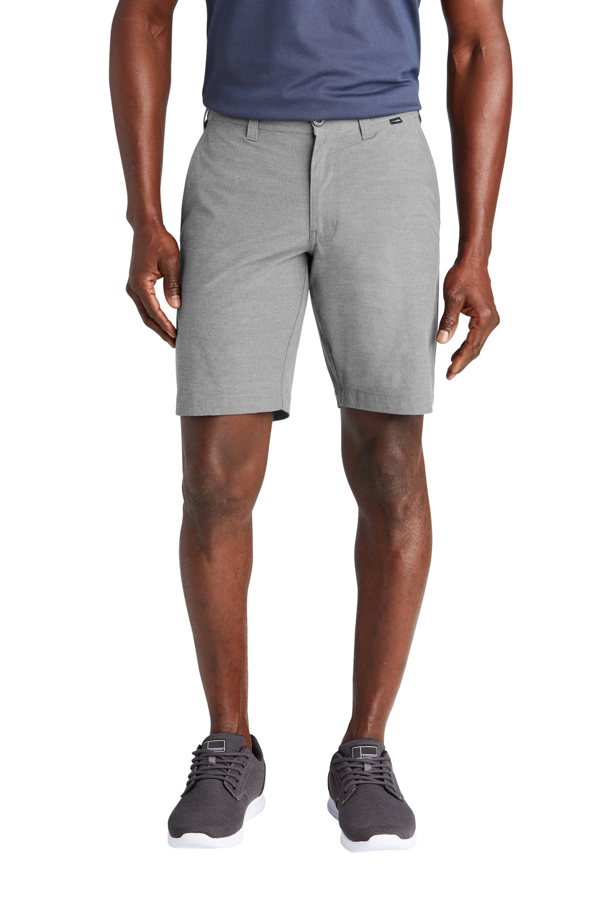 Custom logo TravisMathew El Dorado Short TM1MW454 in Light Grey