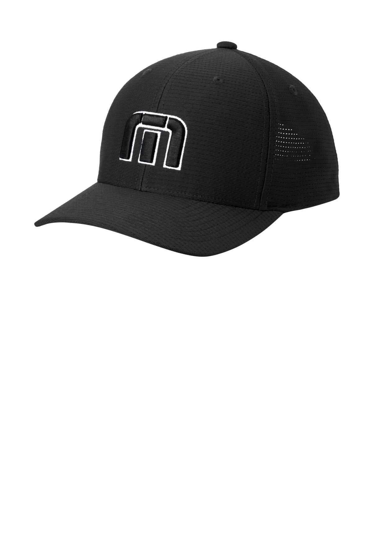 Custom logo TravisMathew Front Icon Cap TM1MZ335 in Black