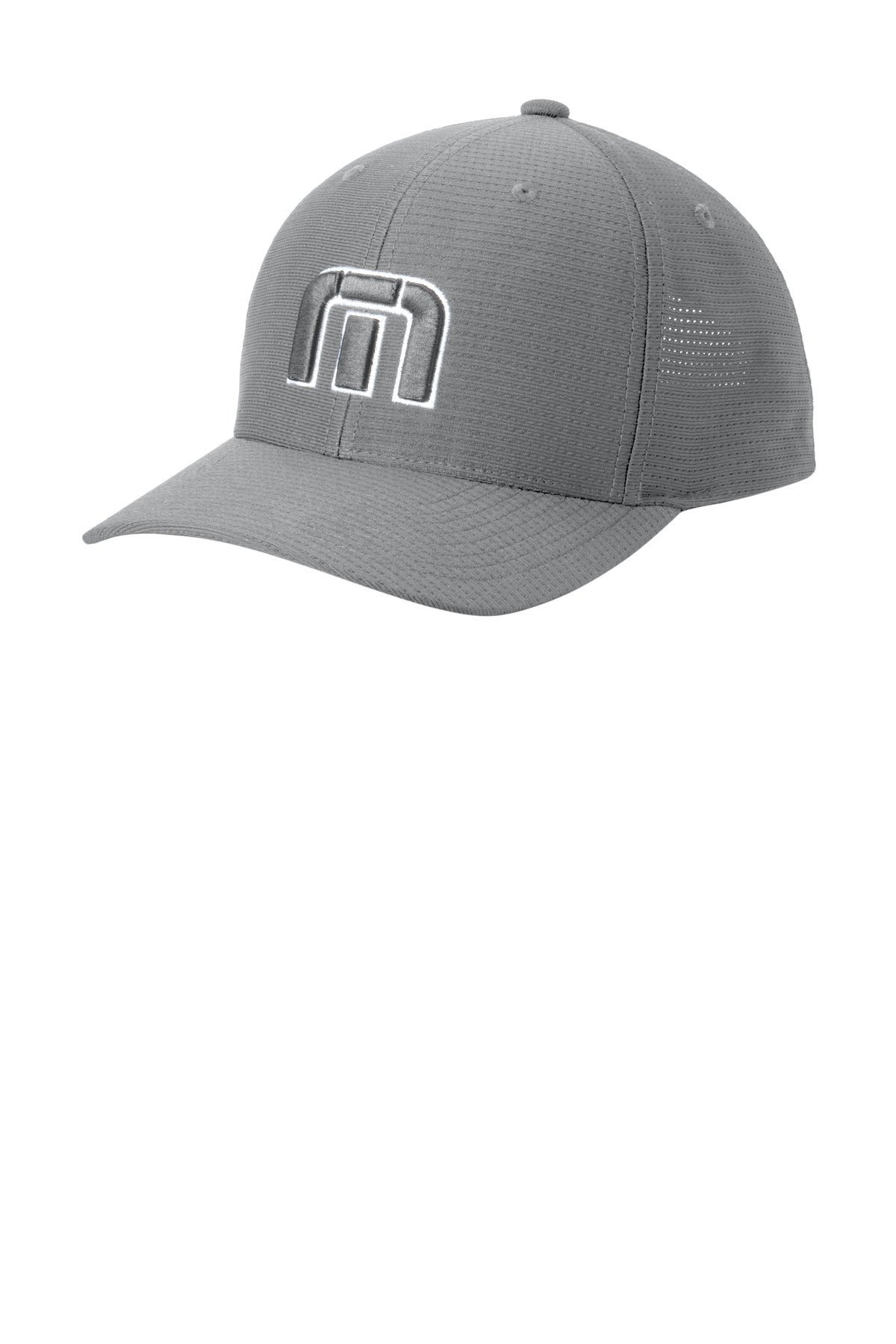 Custom logo TravisMathew Front Icon Cap TM1MZ335 in Quiet Shade Grey