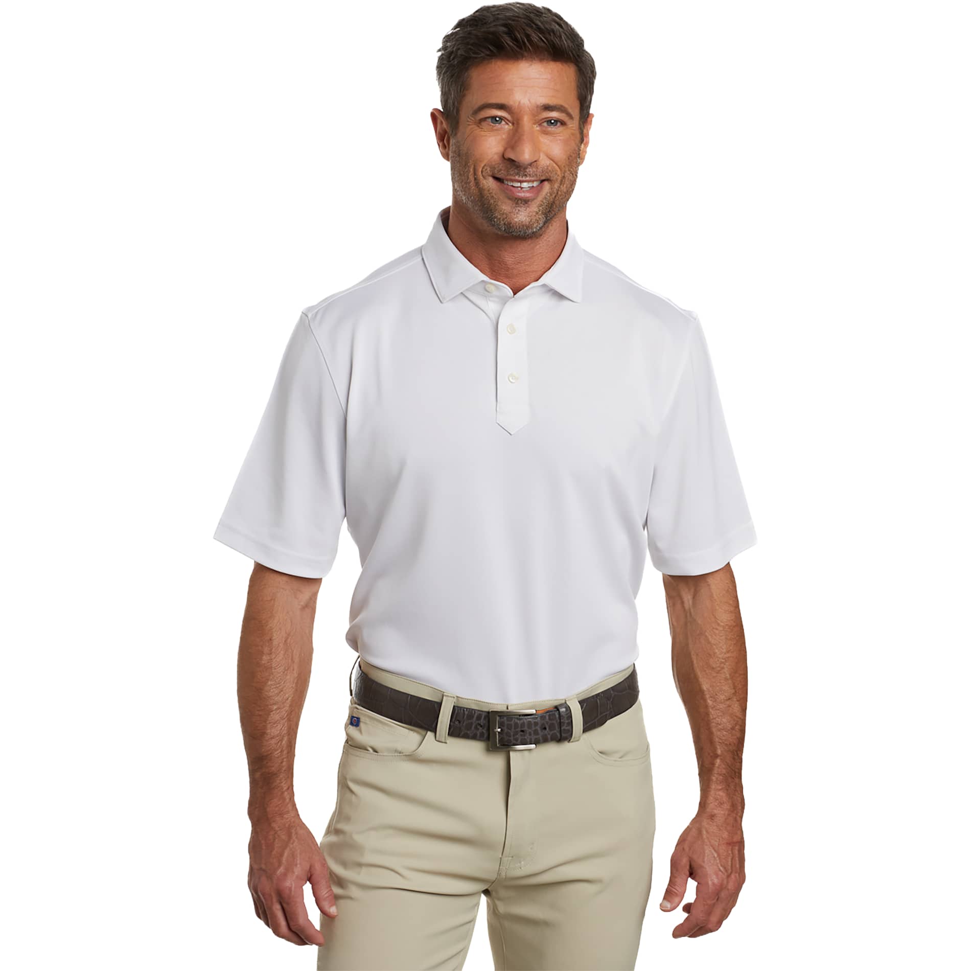 STITCH® Solid Pique Polo