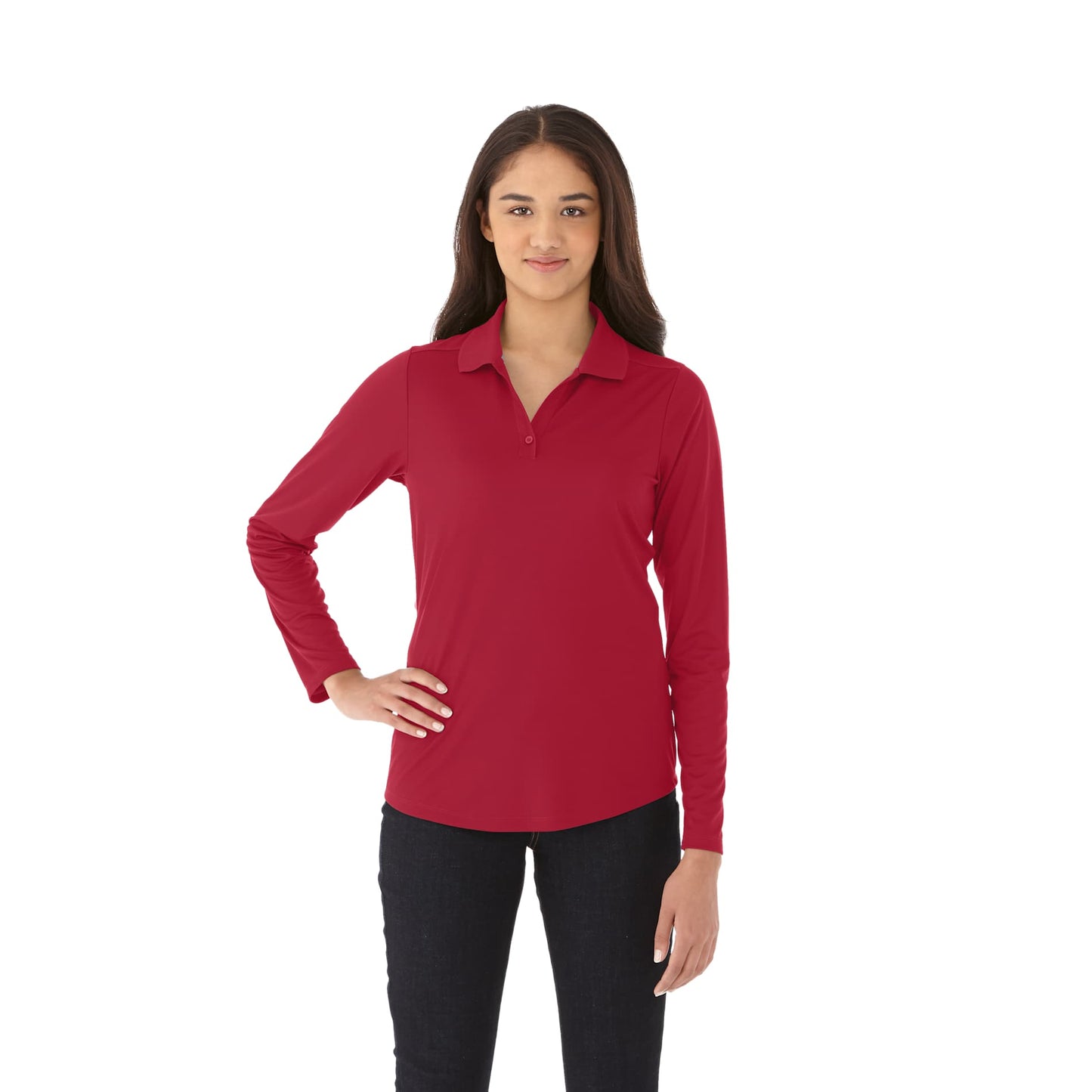 Women's Mori Long Sleeve Polo