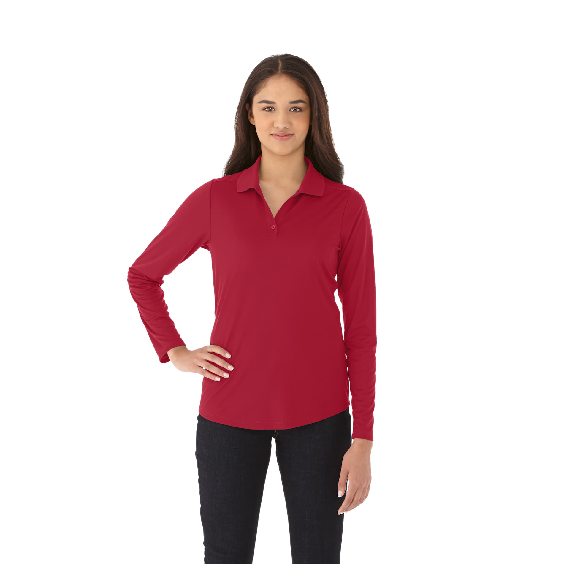 Women's Mori Long Sleeve Polo