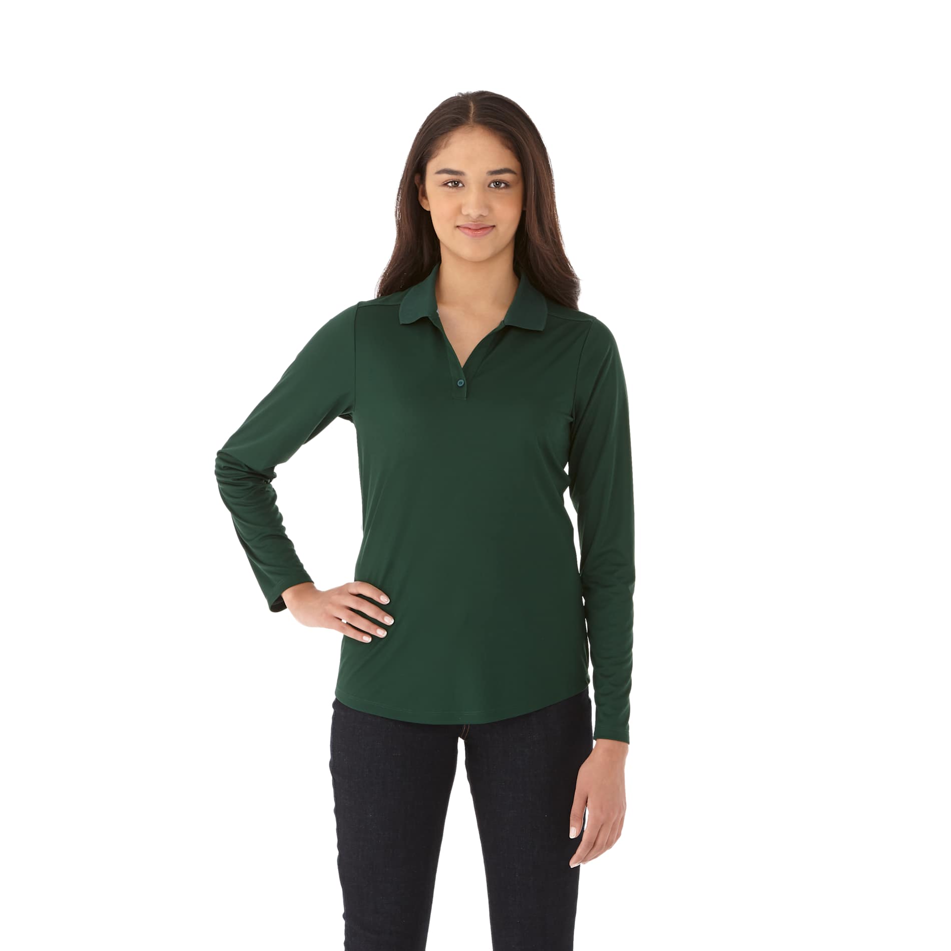 Women's Mori Long Sleeve Polo