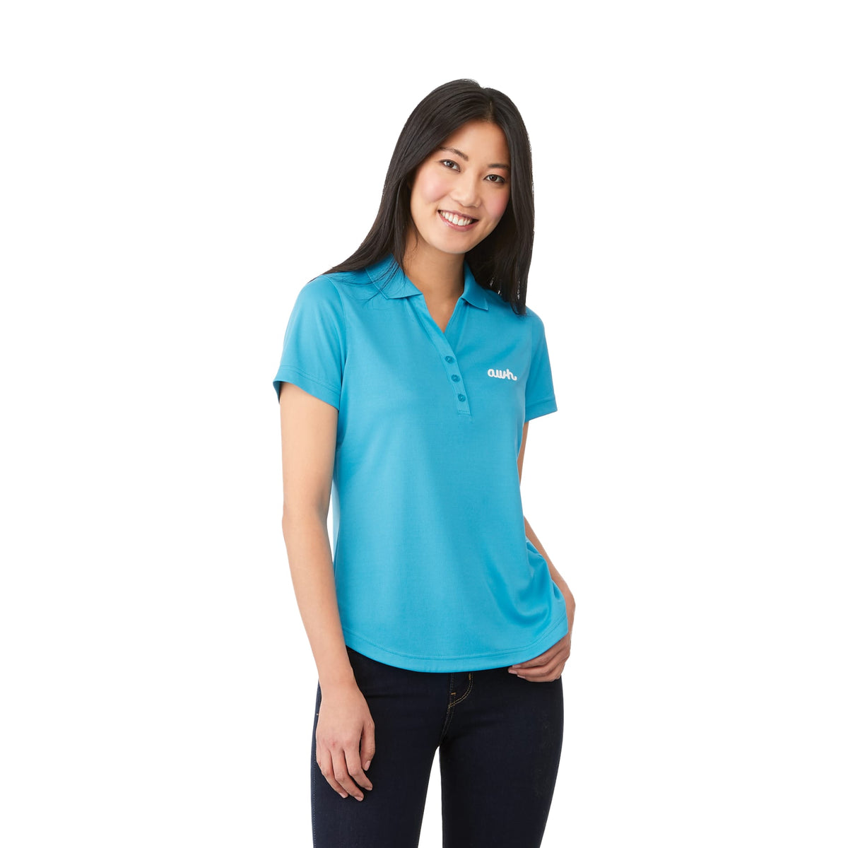 Custom logo Womens OTIS SS Polo