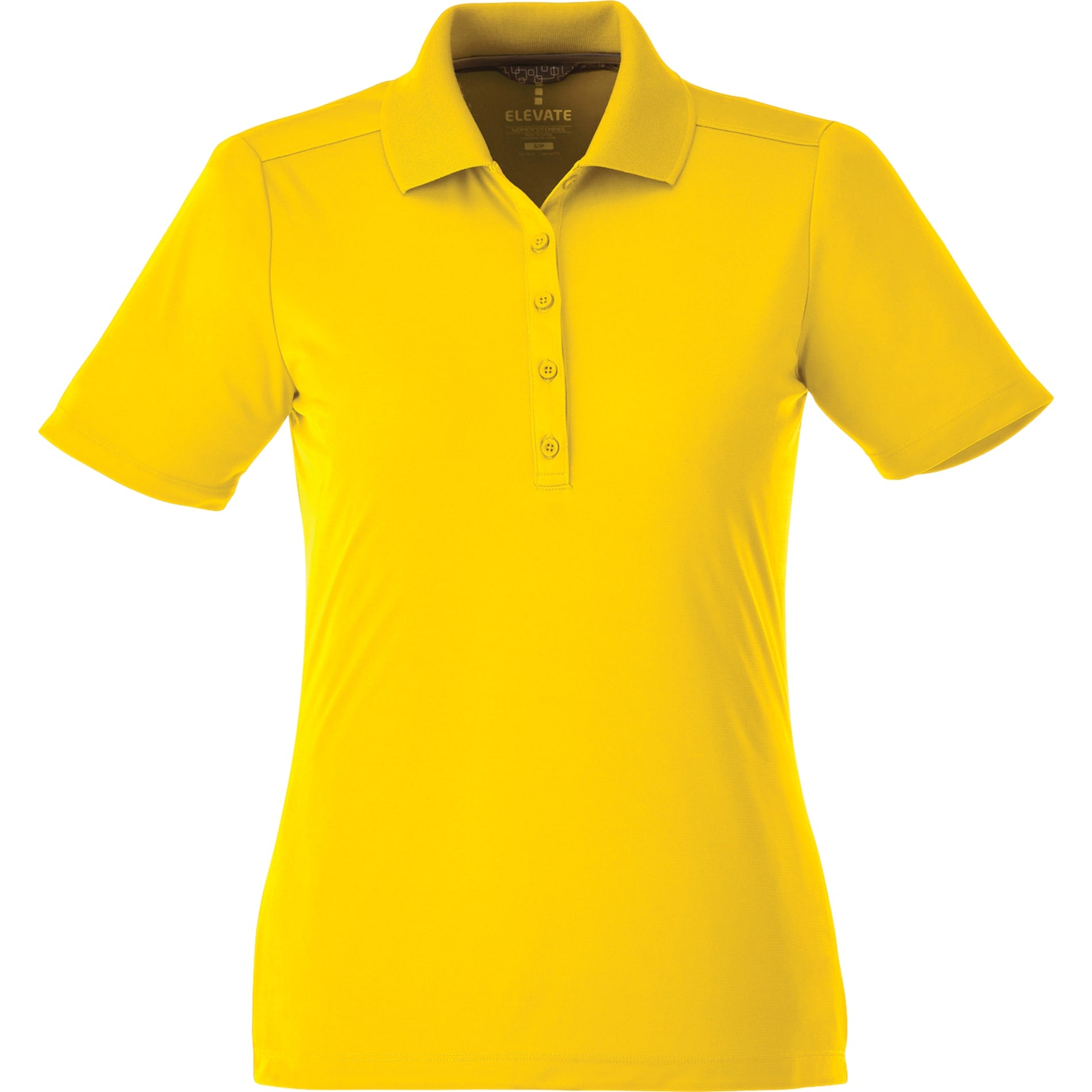 Women's DADE Short Sleeve Polo - Yellow