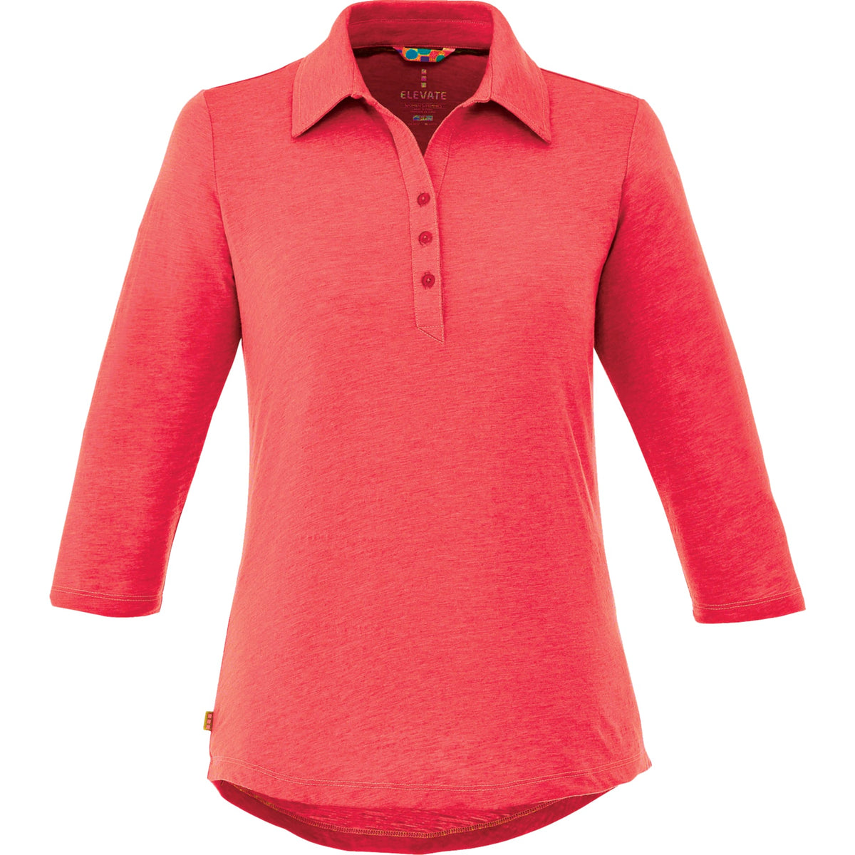 Custom logo Women's TIPTON Three Qtr Slv Polo