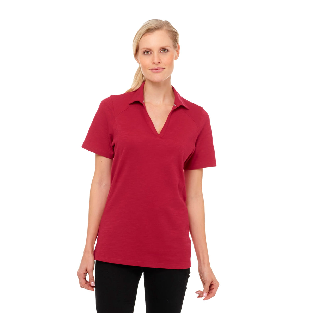 Custom logo Women's Jepson Short Sleeve Polo