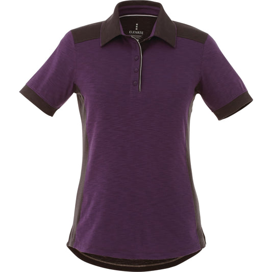 Custom logo Women's LARAMIE Short Sleeve Polo