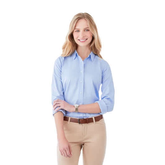 Custom logo Women's IRVINE Oxford LS Shirt