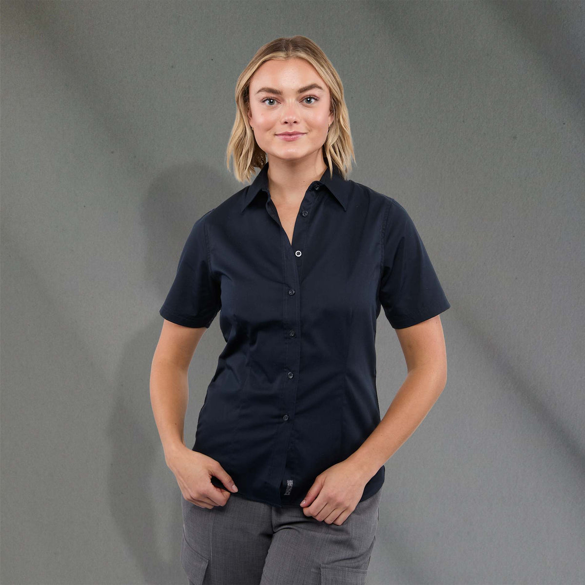 Custom logo Women's STIRLING Short Sleeve Shirt