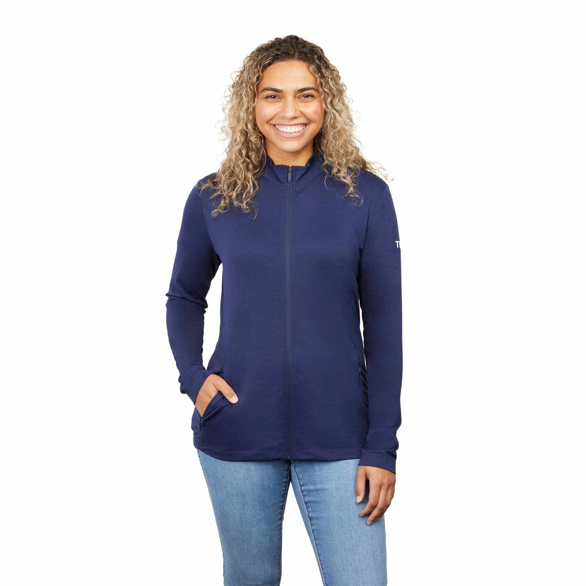 Custom logo IZU EVERYTHING PERFORMANCE Eco Full Zip - Women's