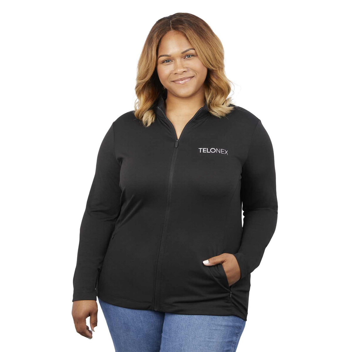 Custom logo IZU EVERYTHING PERFORMANCE Eco Full Zip - Women's