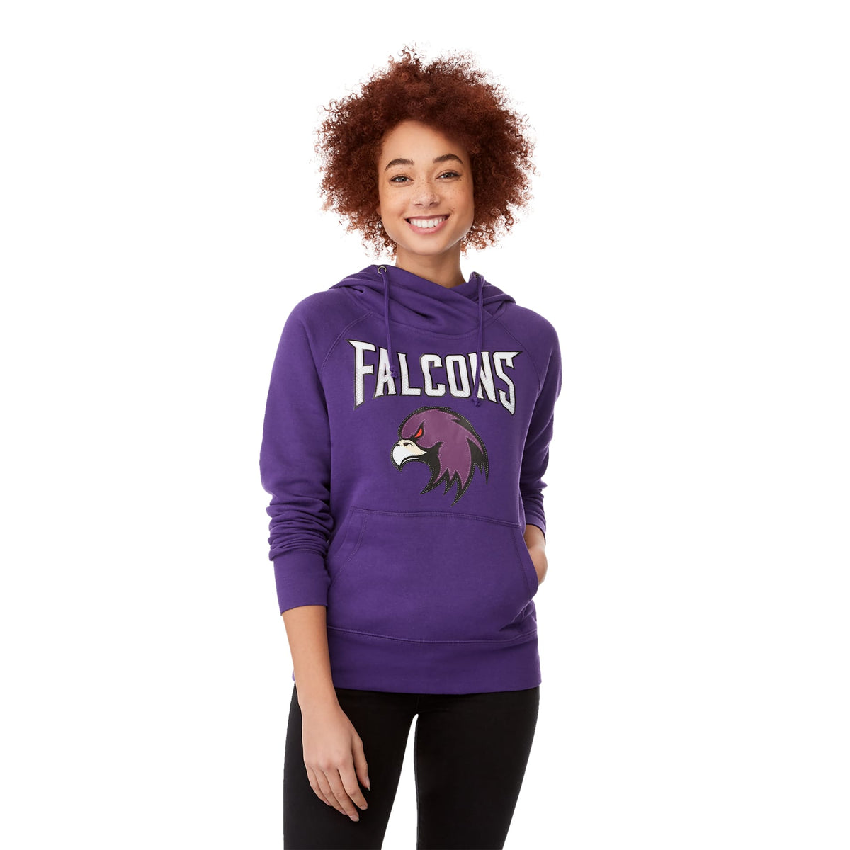 Custom logo Women's DAYTON Fleece Hoody