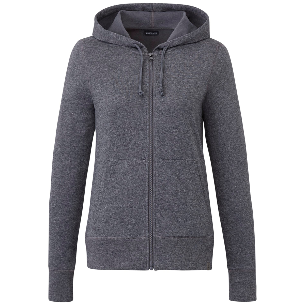 Custom logo Women's ARGUS Eco Fleece Full Zip Hoody