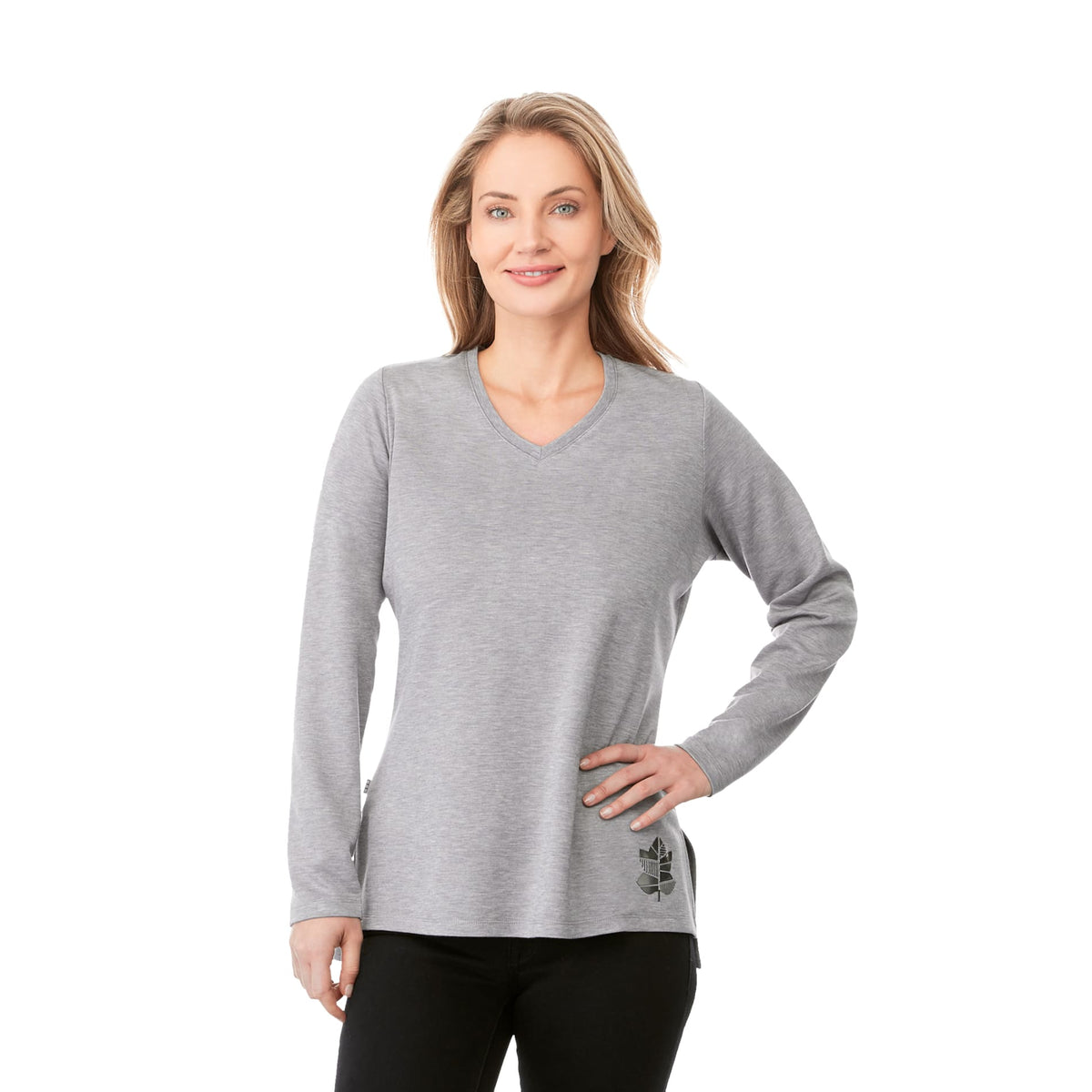 Custom logo Women's BROMLEY Knit V-neck