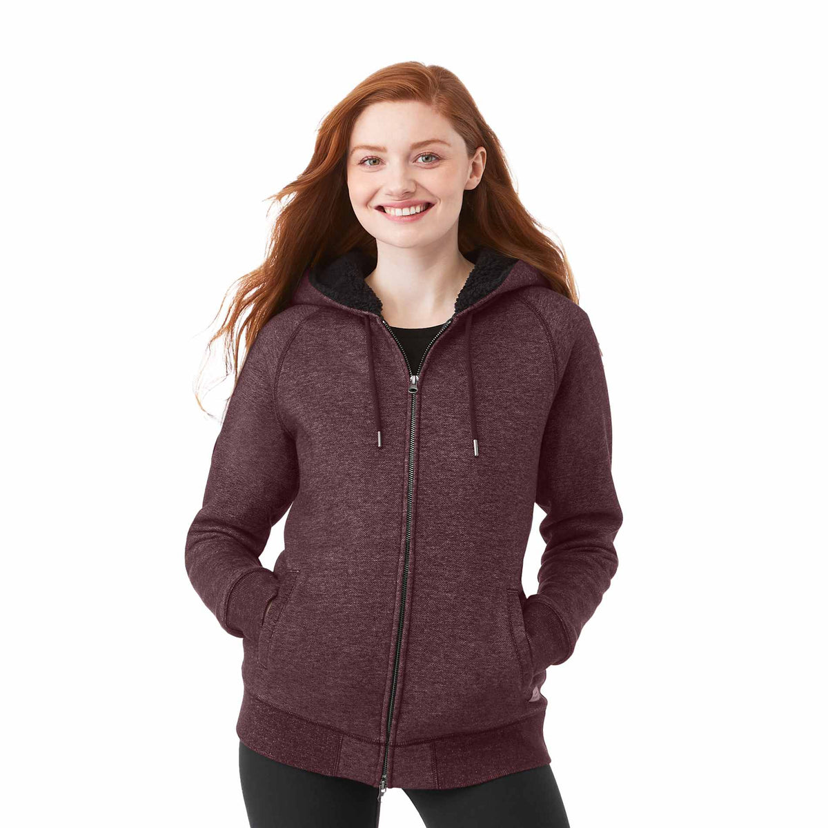 Custom logo Women's COPPERBAY Roots73 FZ Hoody
