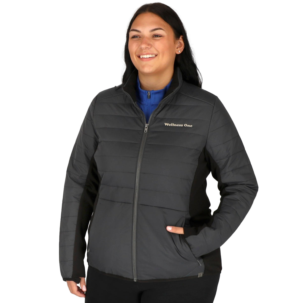 Custom logo GENEVA Eco Hybrid Insulated Jacket-Womens