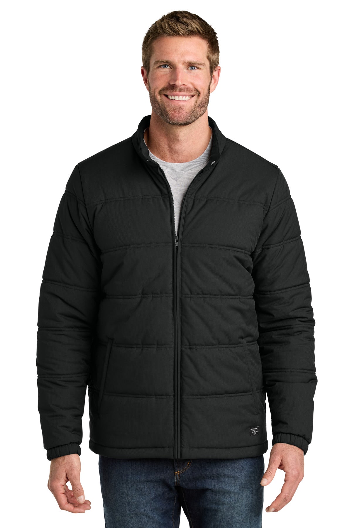 Custom logo TravisMathew Cold Bay Jacket TMA41480 in Black