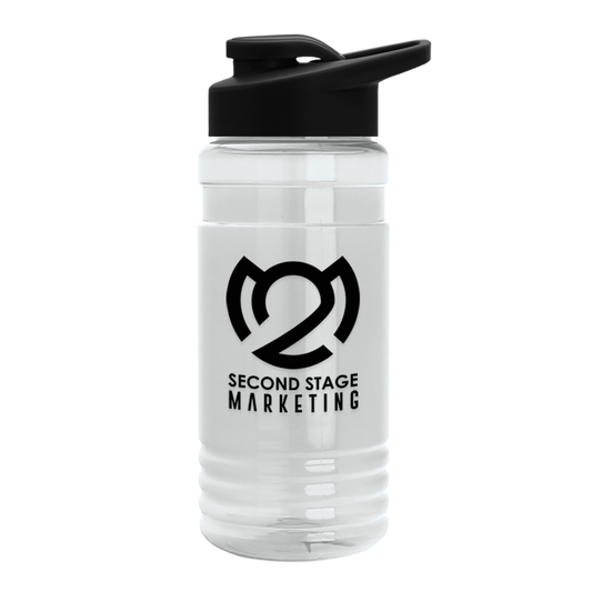 Groove Tritan® Bottle with Drink-Thru Lid - 20 oz.