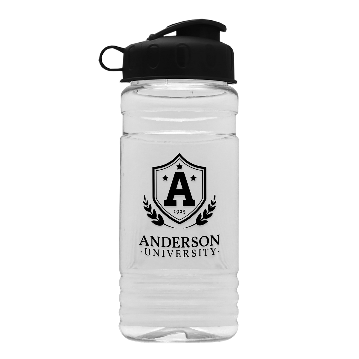 Custom logo Groove Tritan® Bottle with Flip Lid - 20 oz.