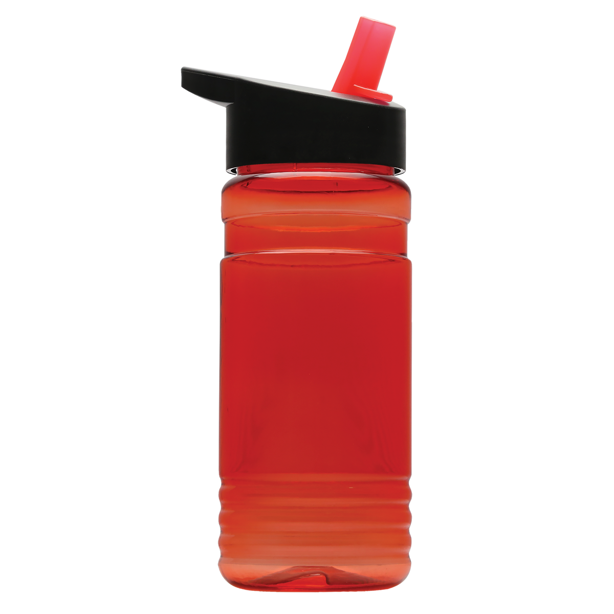Custom logo Groove Tritan® Bottle with Flip-Straw Lid - 20 oz.