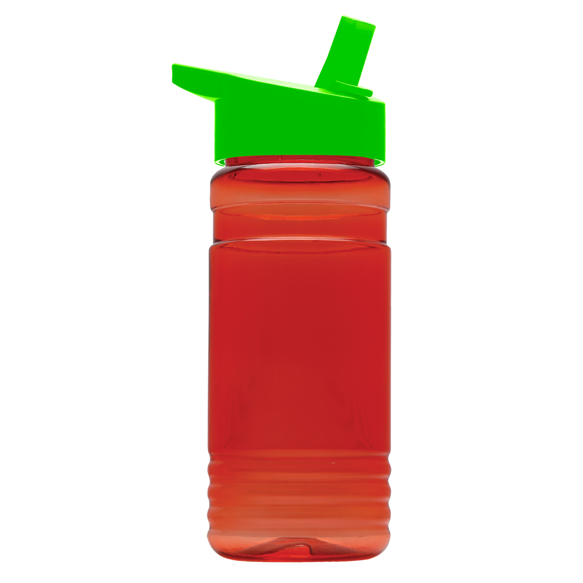 Custom logo Groove Tritan® Bottle with Flip-Straw Lid - 20 oz.