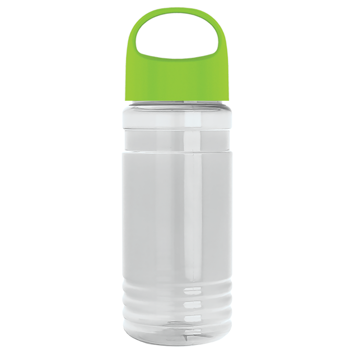 Custom logo Groove Tritan® Bottle with Oval Crest Lid - 20 oz.