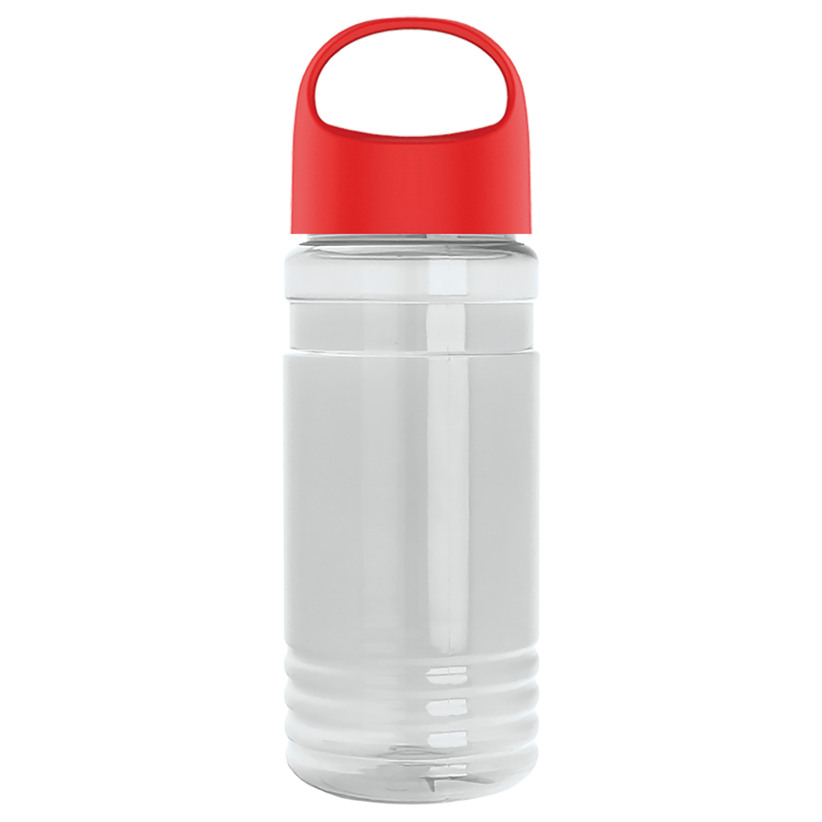 Custom logo Groove Tritan® Bottle with Oval Crest Lid - 20 oz.