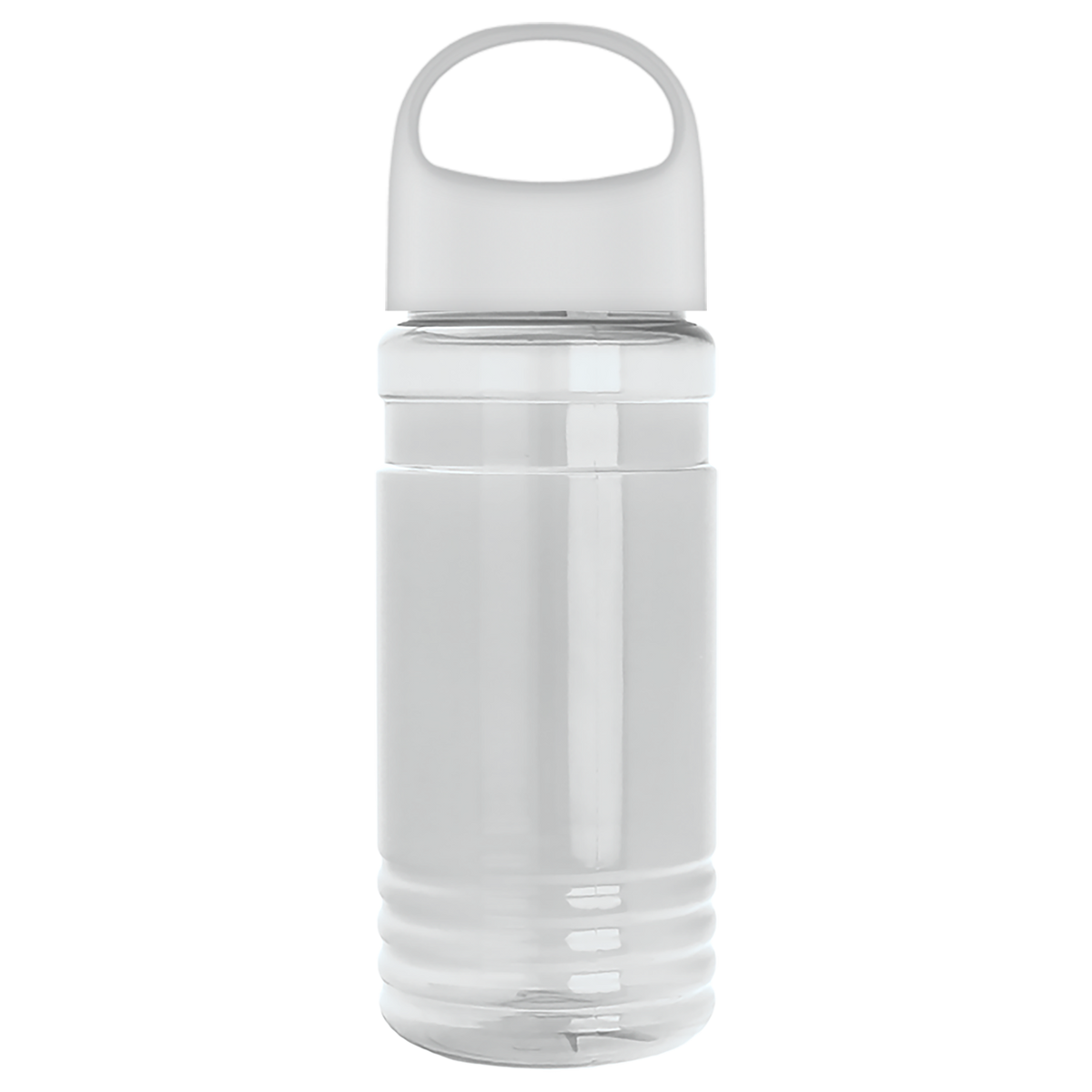 Custom logo Groove Tritan® Bottle with Oval Crest Lid - 20 oz.