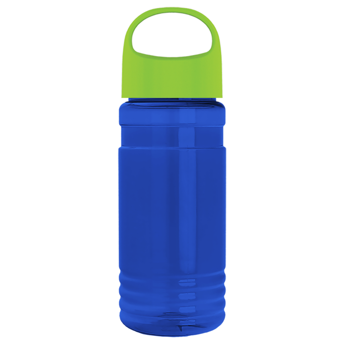 Custom logo Groove Tritan® Bottle with Oval Crest Lid - 20 oz.