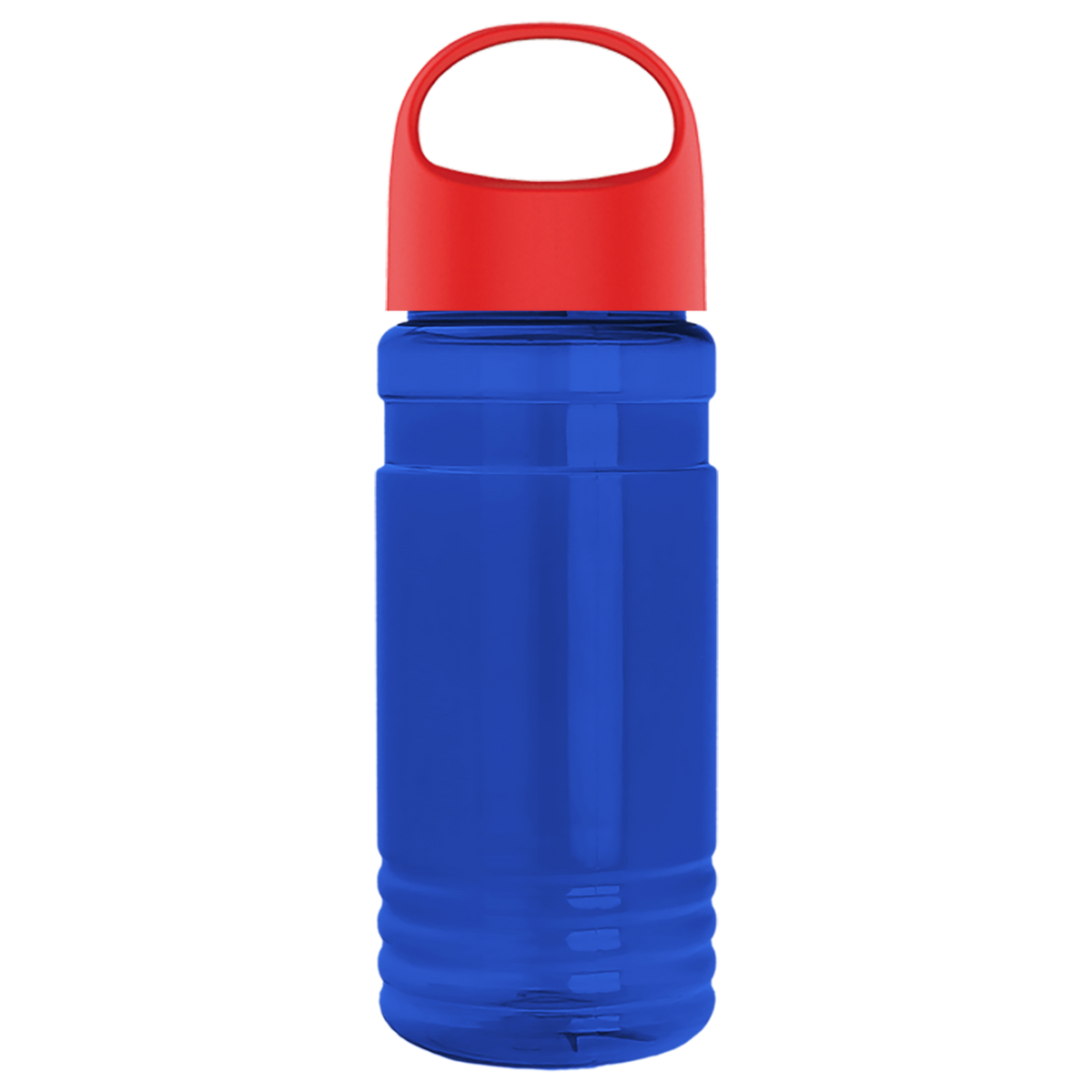 Custom logo Groove Tritan® Bottle with Oval Crest Lid - 20 oz.
