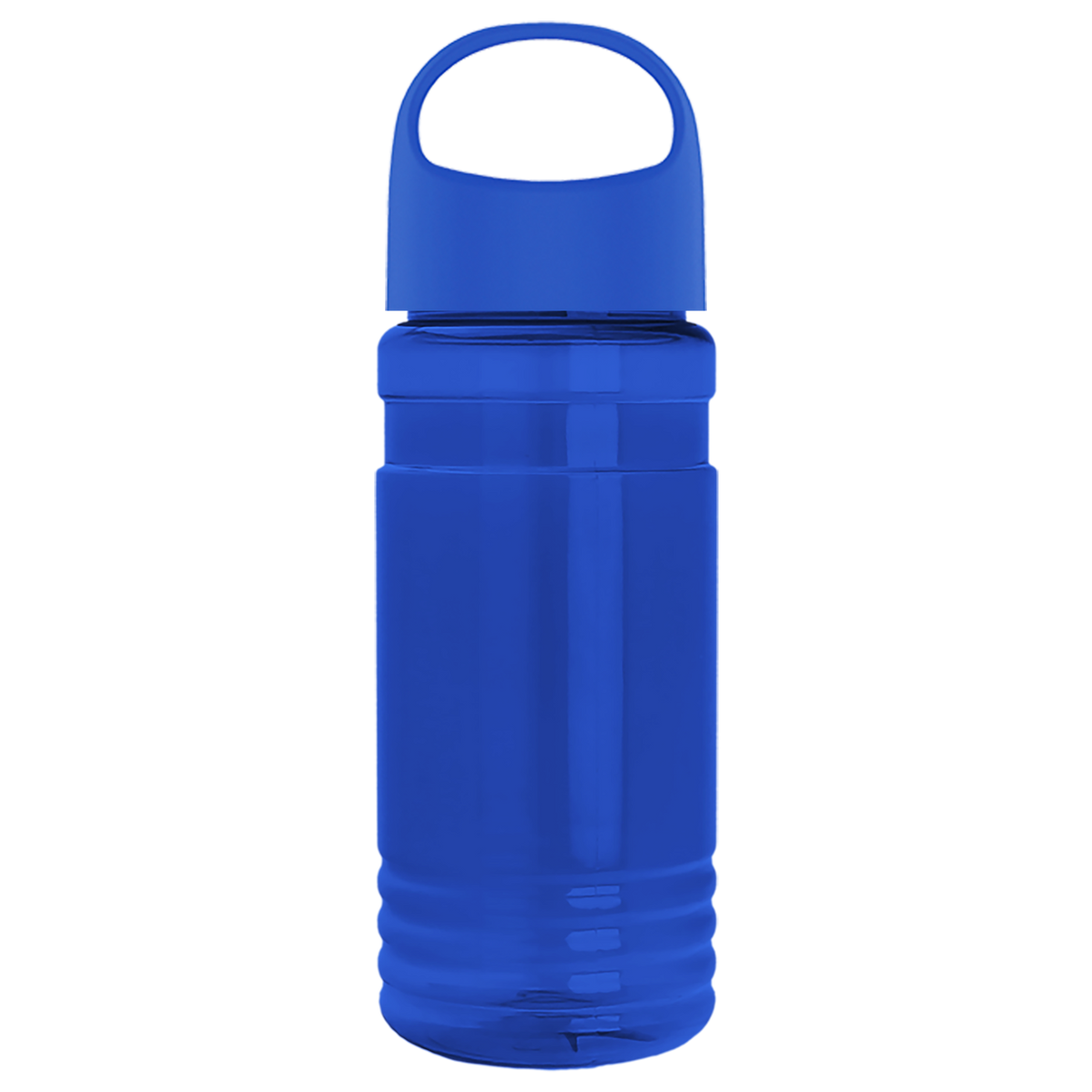 Custom logo Groove Tritan® Bottle with Oval Crest Lid - 20 oz.