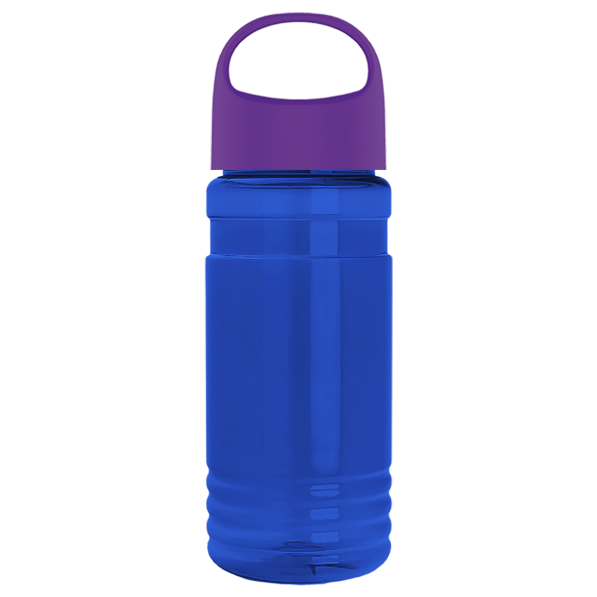 Custom logo Groove Tritan® Bottle with Oval Crest Lid - 20 oz.