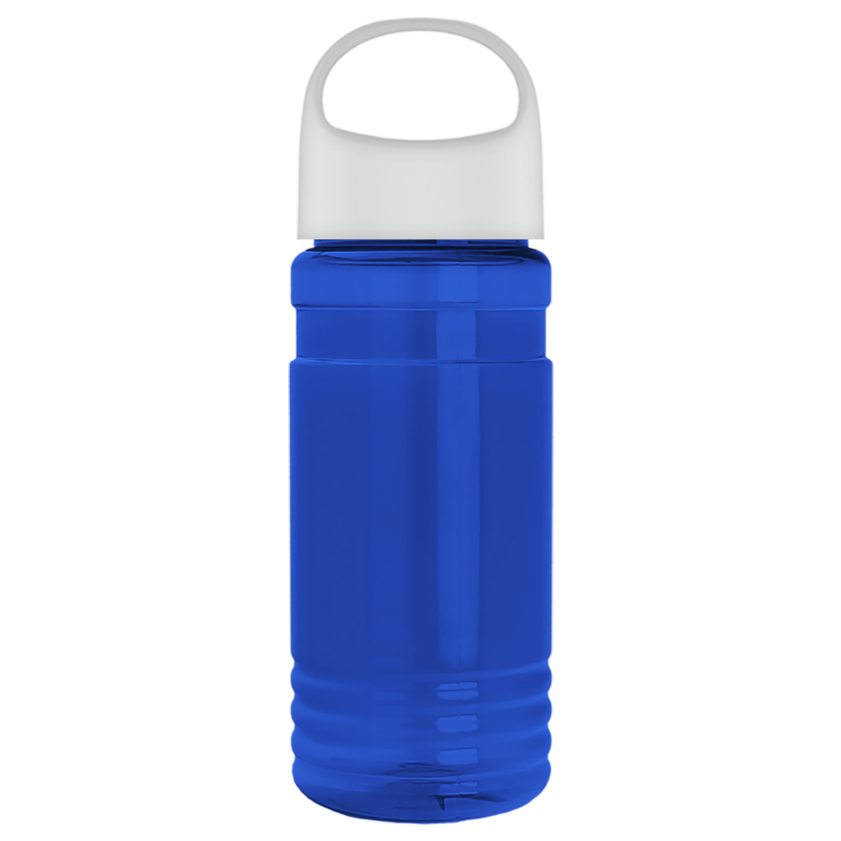 Custom logo Groove Tritan® Bottle with Oval Crest Lid - 20 oz.