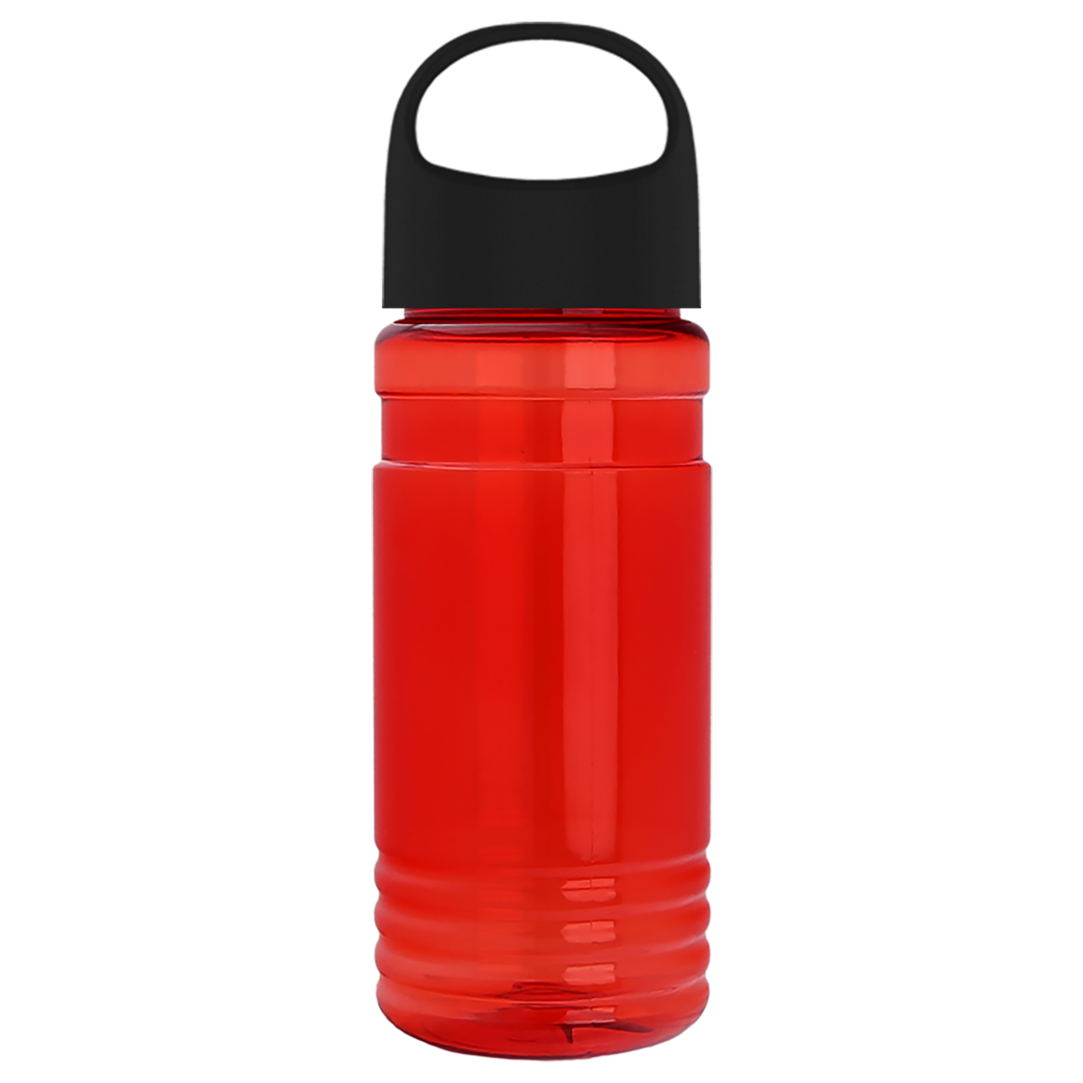 Custom logo Groove Tritan® Bottle with Oval Crest Lid - 20 oz.