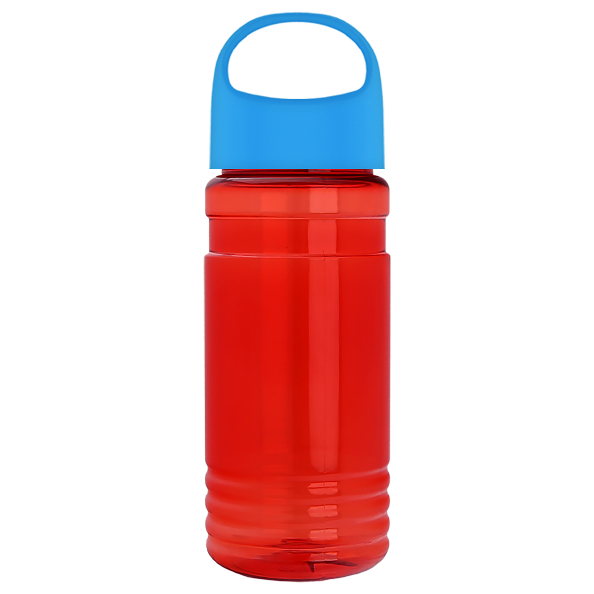Custom logo Groove Tritan® Bottle with Oval Crest Lid - 20 oz.