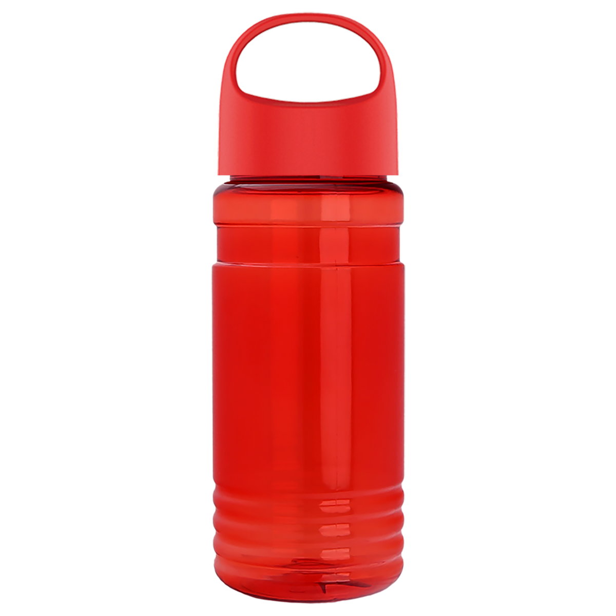Custom logo Groove Tritan® Bottle with Oval Crest Lid - 20 oz.