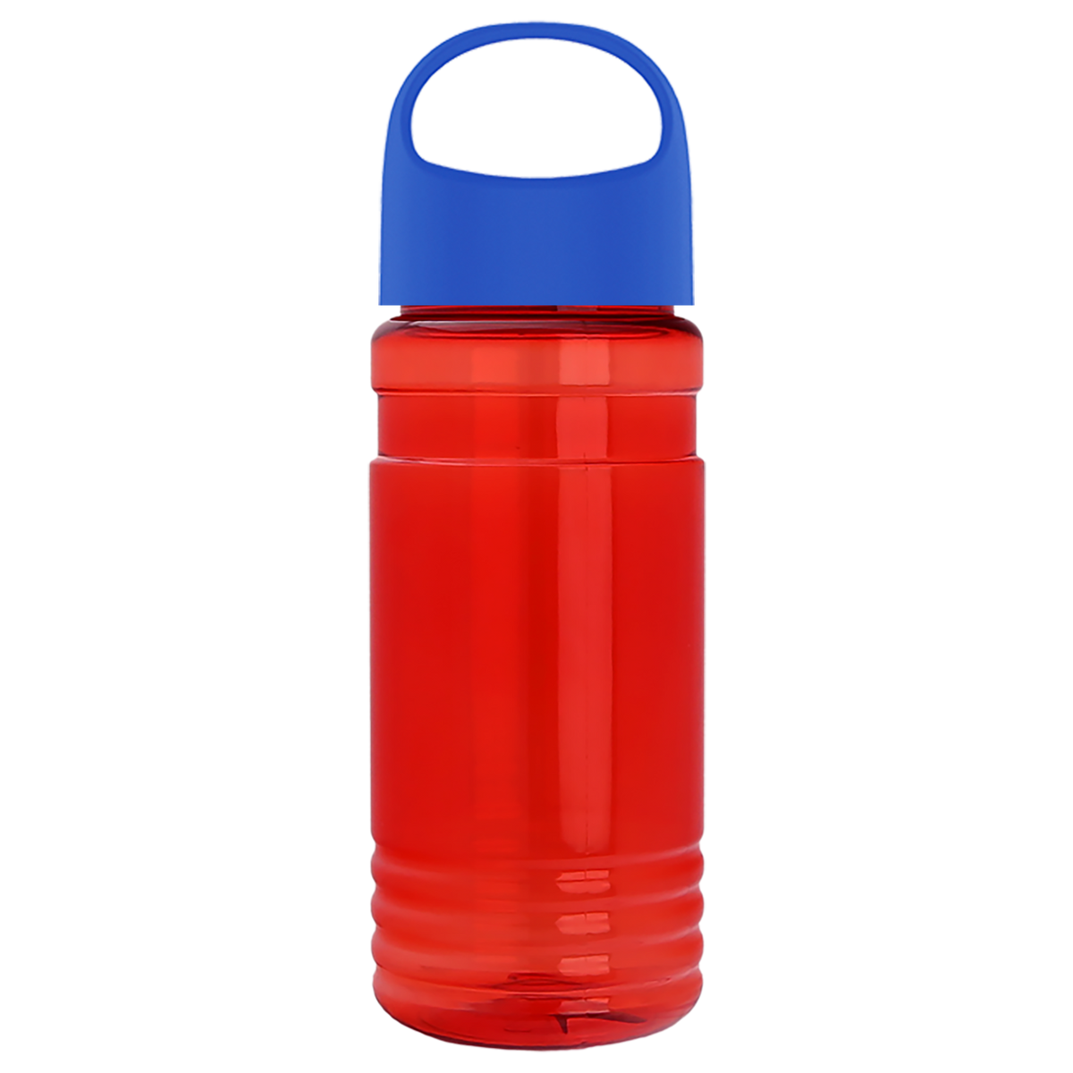 Custom logo Groove Tritan® Bottle with Oval Crest Lid - 20 oz.
