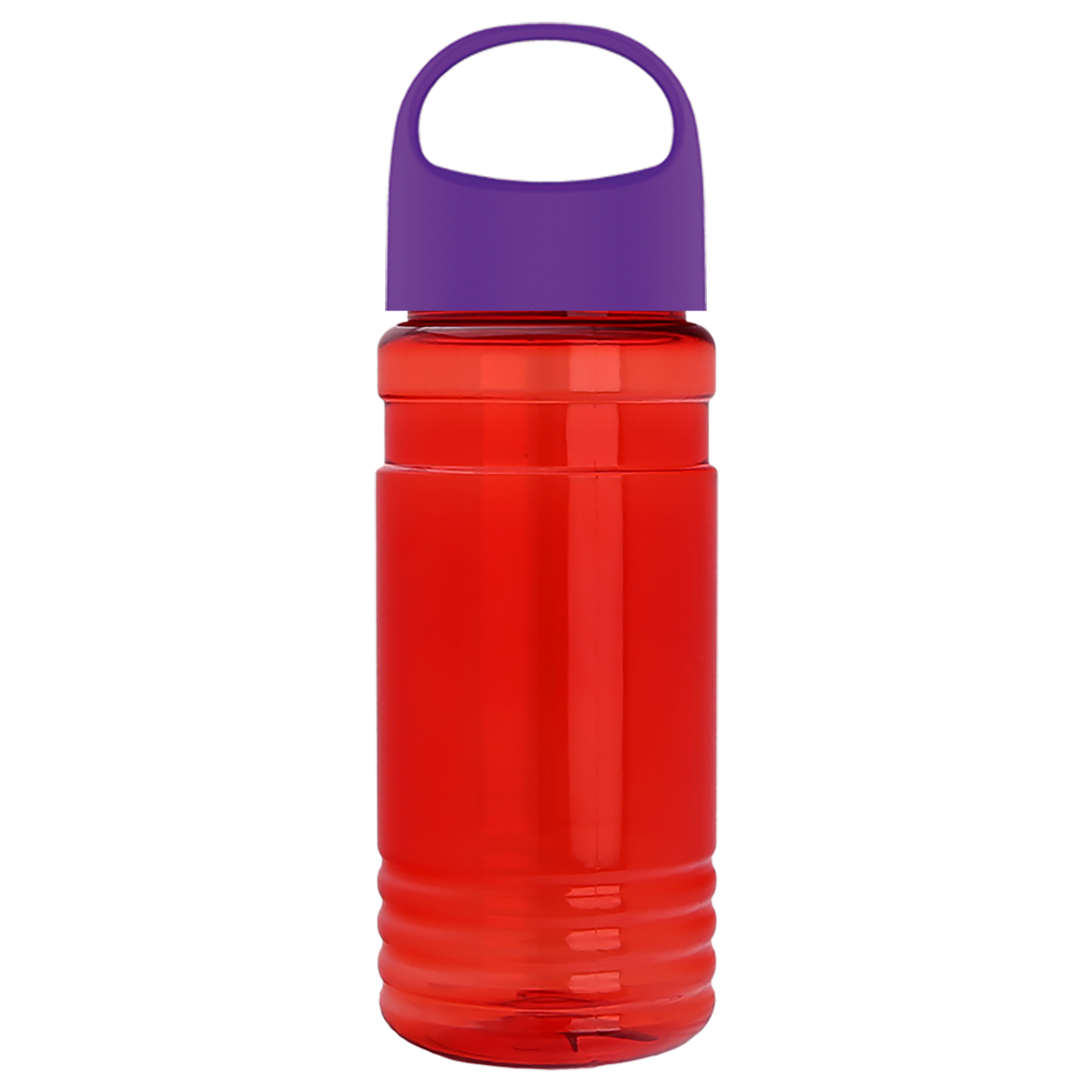 Custom logo Groove Tritan® Bottle with Oval Crest Lid - 20 oz.