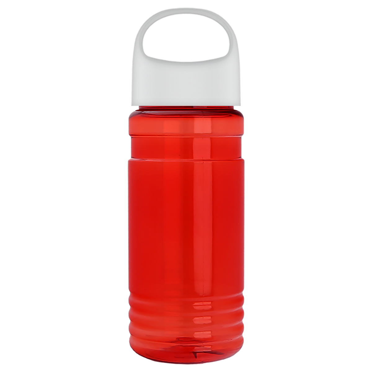 Custom logo Groove Tritan® Bottle with Oval Crest Lid - 20 oz.