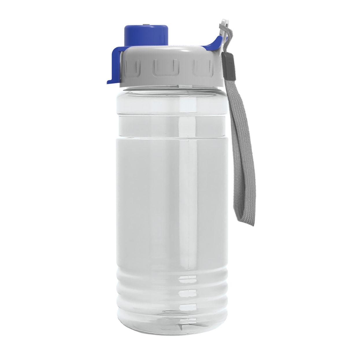 Custom logo Groove Tritan® Bottle with Quick-Snap Lid - 20 oz.
