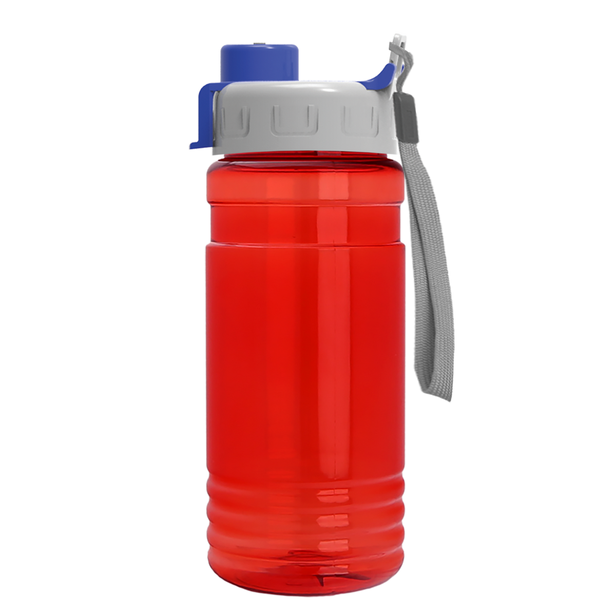 Custom logo Groove Tritan® Bottle with Quick-Snap Lid - 20 oz.