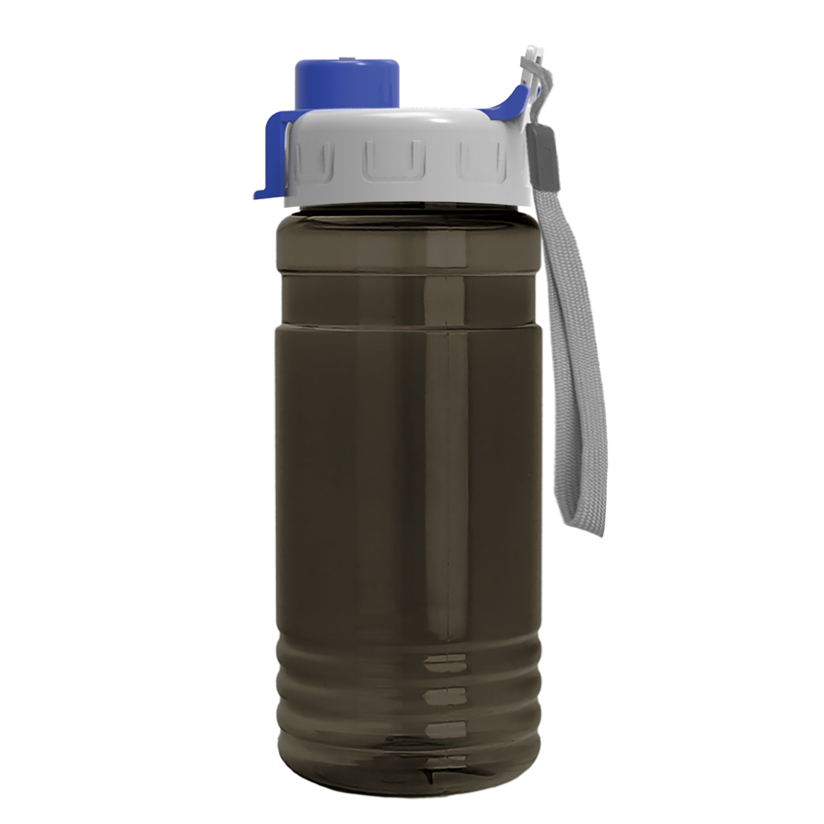 Custom logo Groove Tritan® Bottle with Quick-Snap Lid - 20 oz.